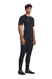 Under Armour Black/Red Challenger Train Short Sleeve T-Shirt - Image 3 of 6