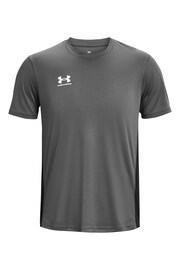 Under Armour Grey Challenger Train Short Sleeve T-Shirt - Image 5 of 6