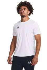 Under Armour White Challenger Train Short Sleeve T-Shirt - Image 1 of 6