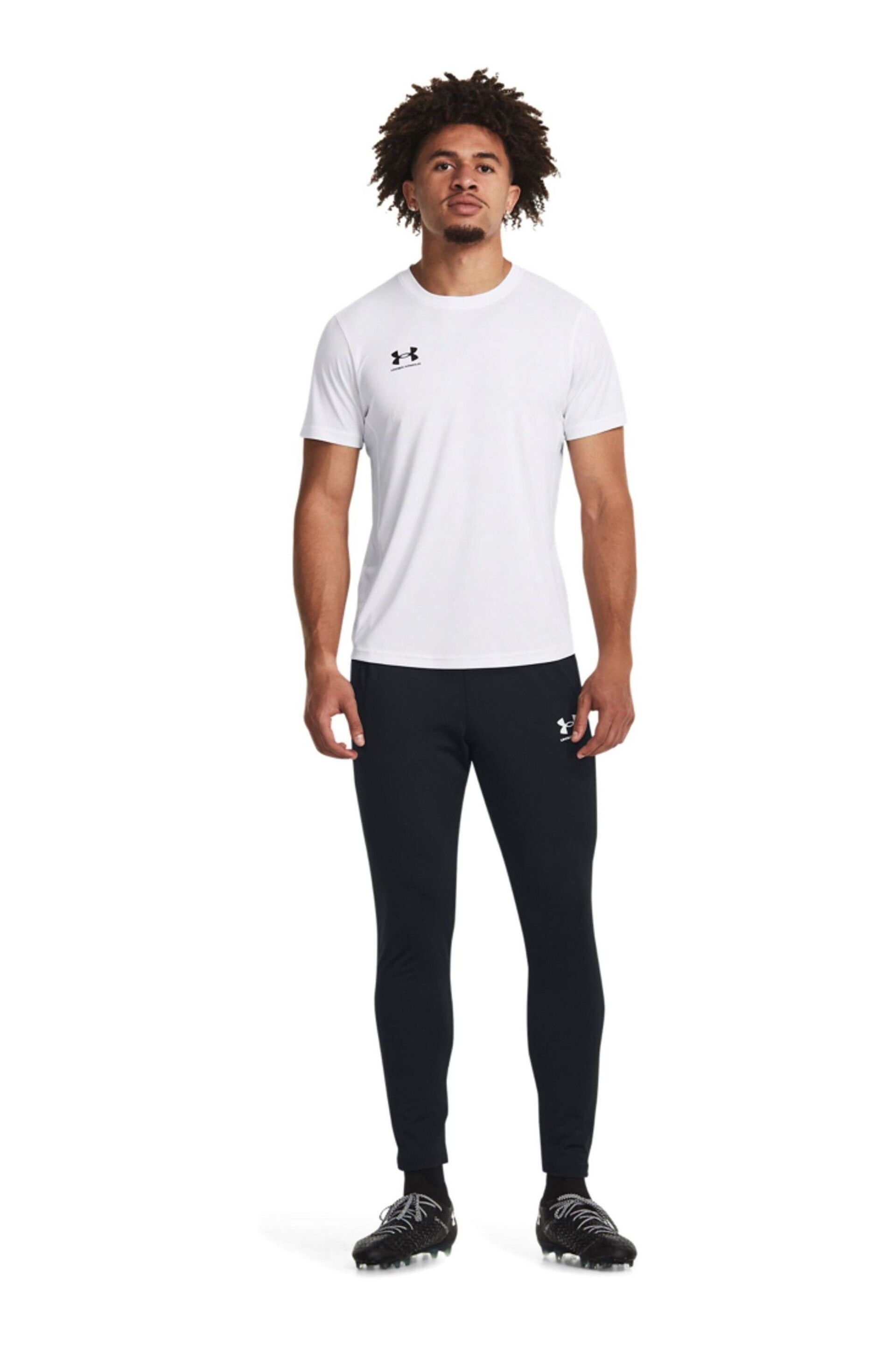 Under Armour White Challenger Train Short Sleeve T-Shirt - Image 3 of 6