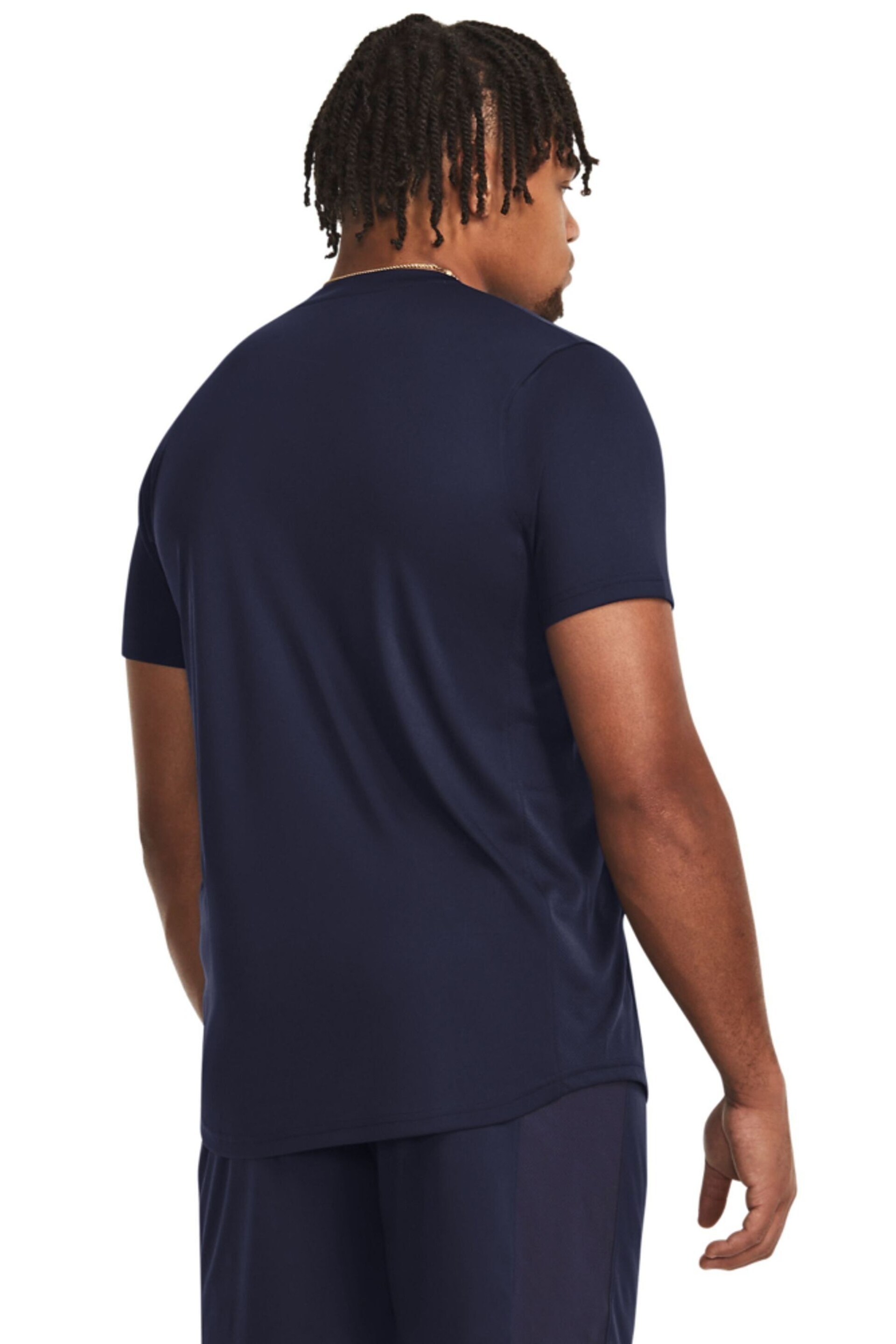 Under Armour Blue Challenger Train Short Sleeve T-Shirt - Image 2 of 4