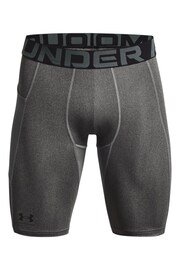 Under Armour Grey Heat Gear Armour Long Shorts - Image 7 of 8