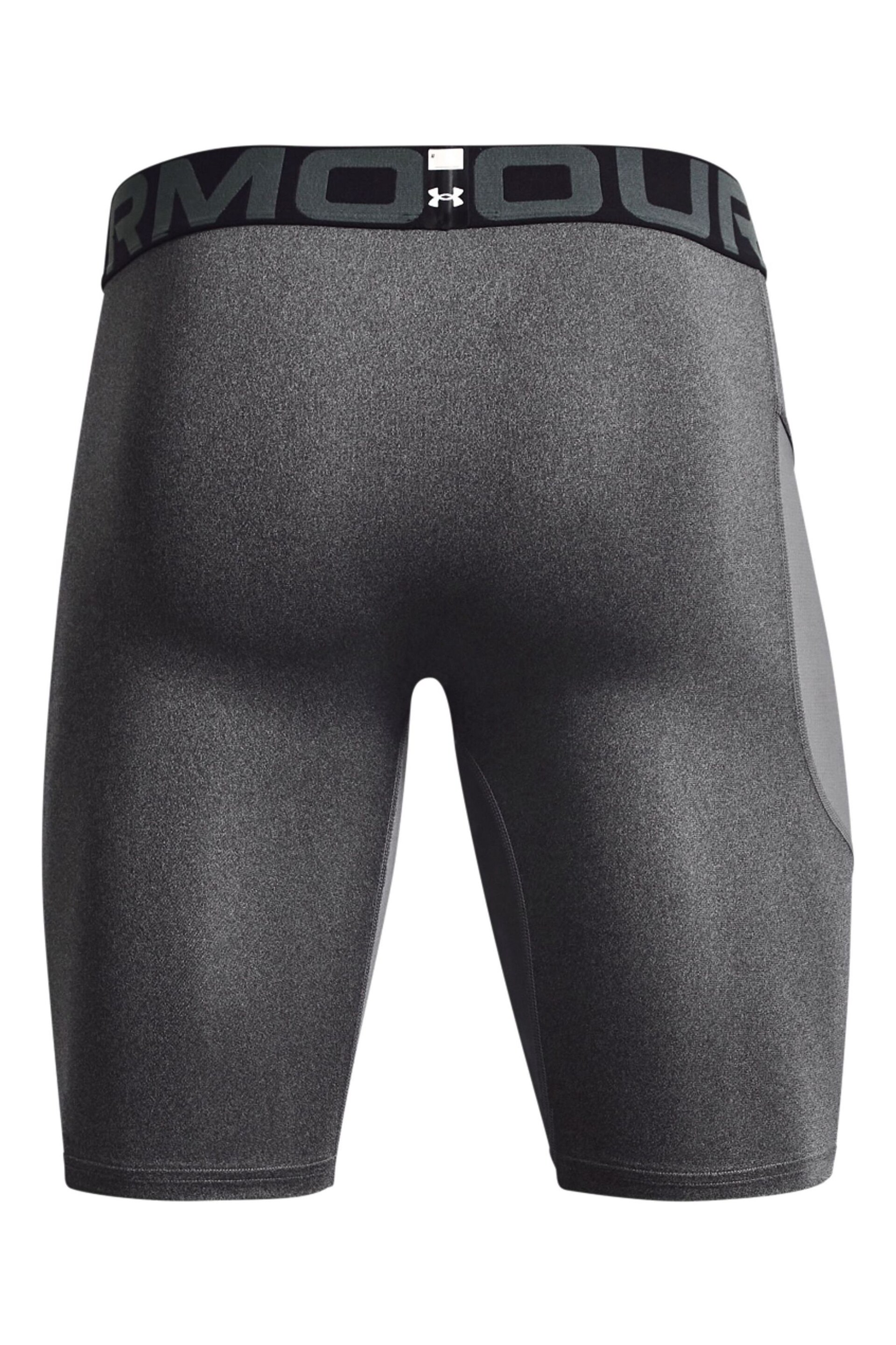 Under Armour Grey Heat Gear Armour Long Shorts - Image 8 of 8