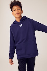 Under Armour Blue Rival Fleece Joggers - Image 1 of 7