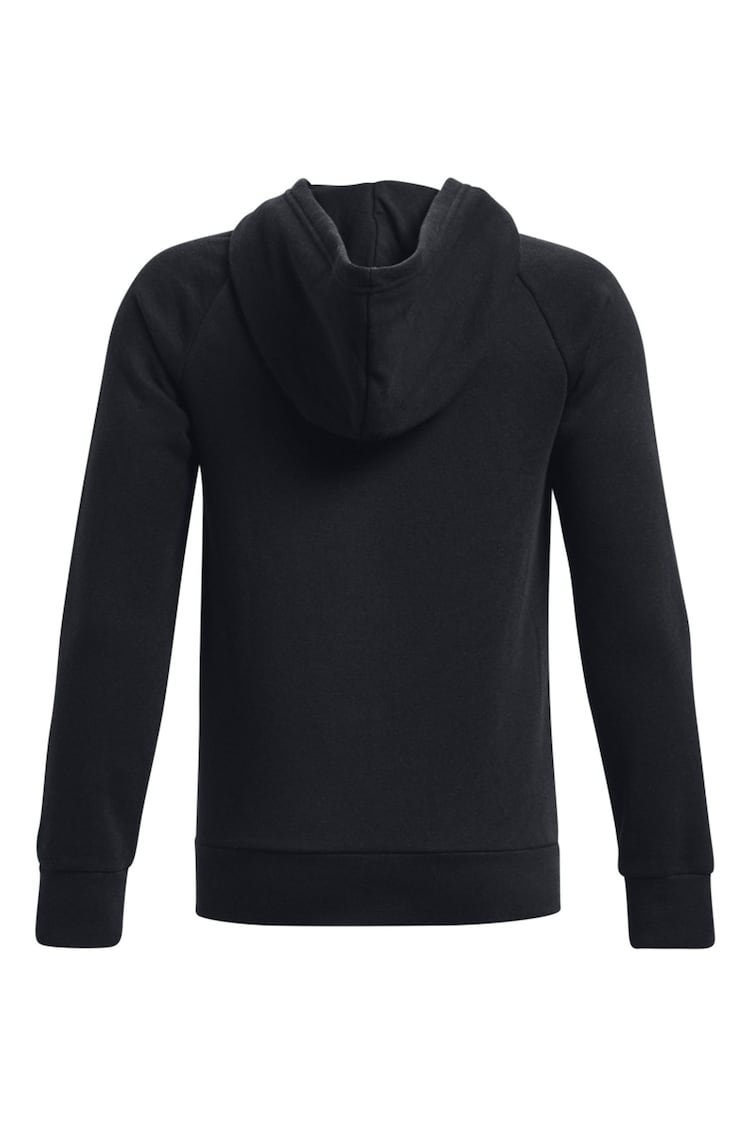 Under Armour Black Rival Fleece Full Zip Hoodie - Image 6 of 6