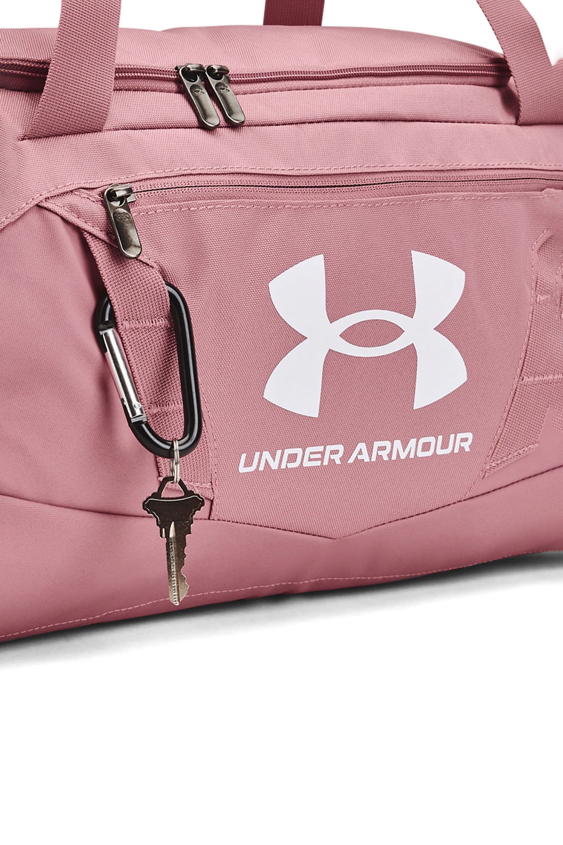 Large pink under armour duffle bag outlet