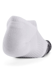 Under Armour White Performance Tech Socks 3 Pack - Image 4 of 4