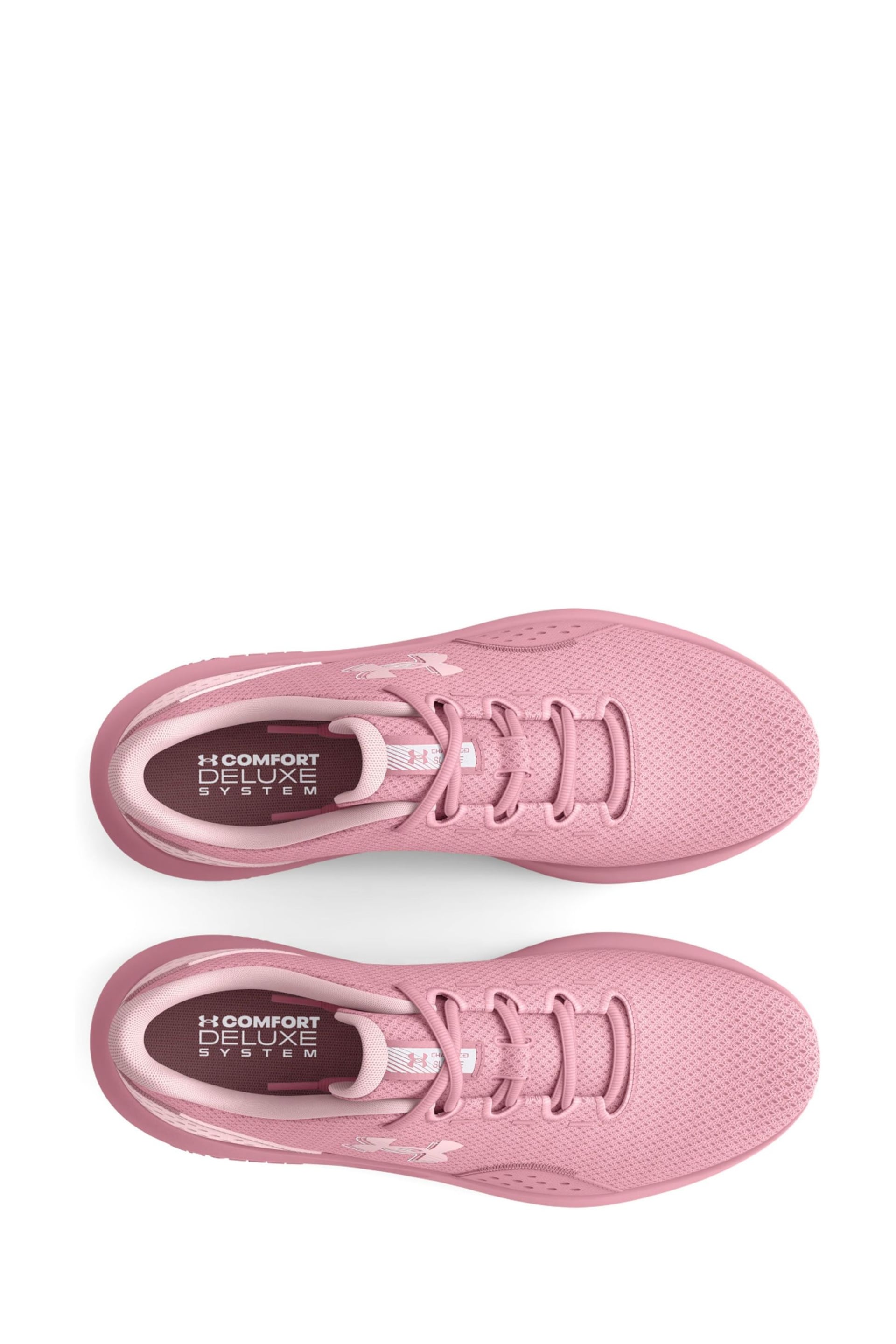 Under Armour Pink Charged Surge Trainers - Image 5 of 6