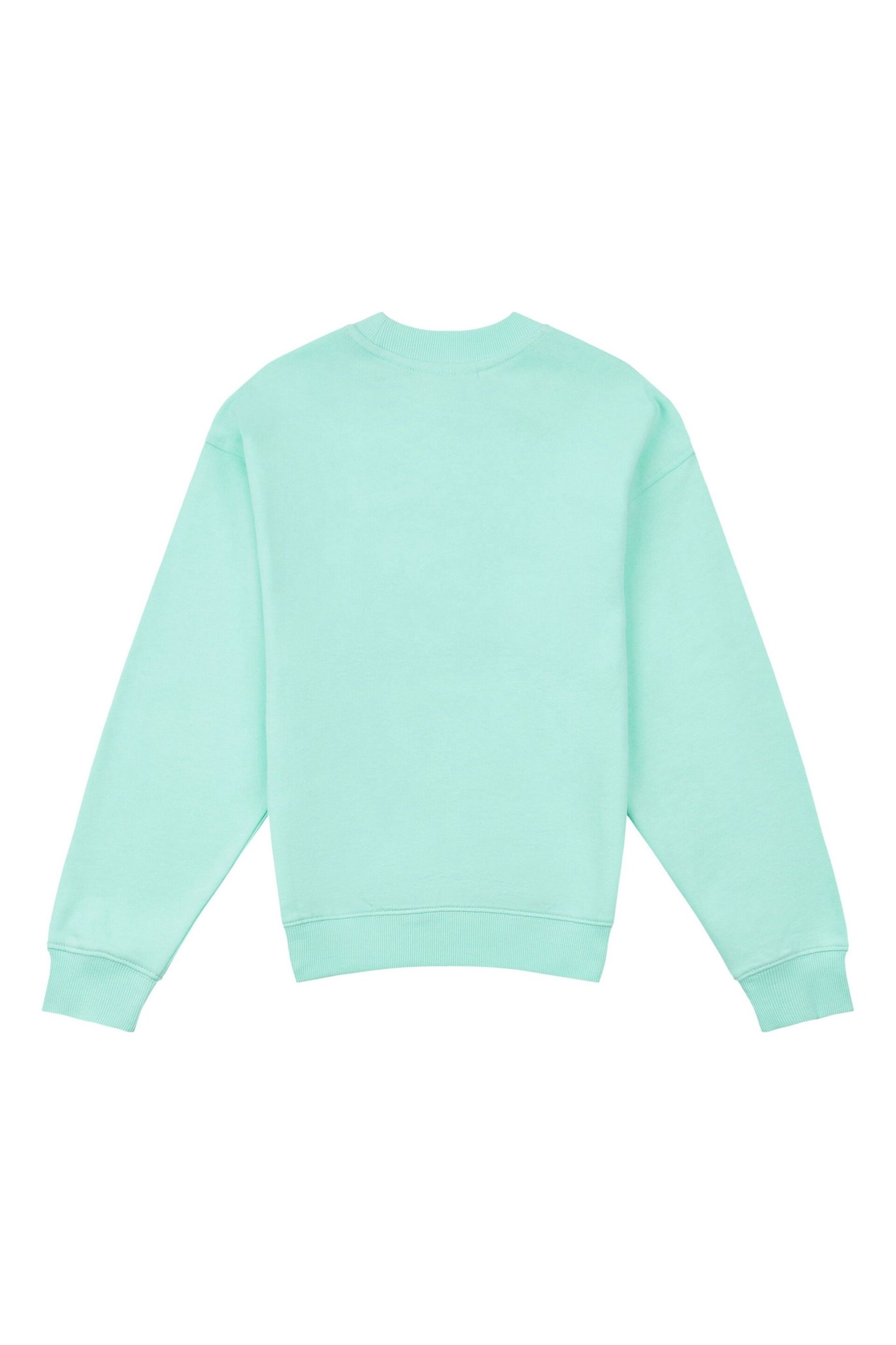 Juicy Couture Girls Blue Crew Neck Sweatshirt - Image 2 of 3