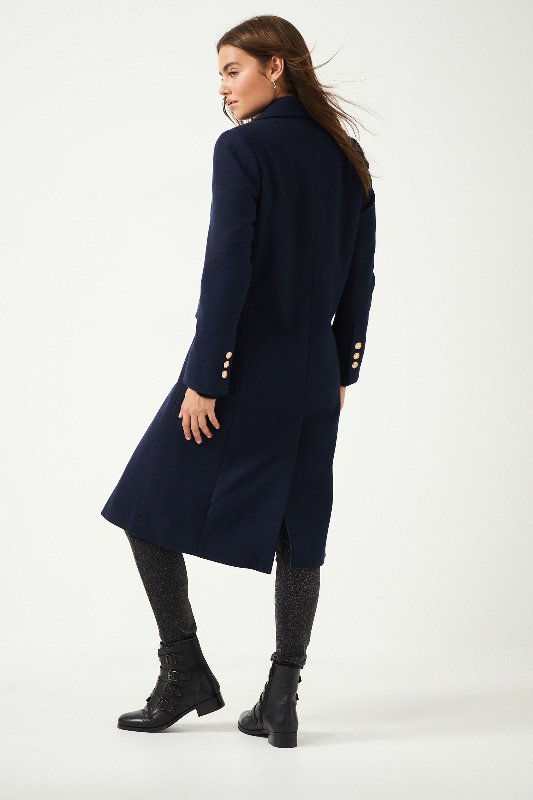 Next navy coat hotsell