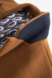 Toffee Brown Epsom Overcoat - Image 11 of 11