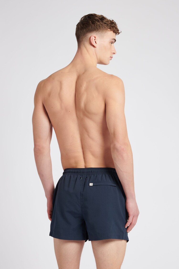 Jack Wills Dark Blue Ridley Swim Shorts - Image 2 of 5