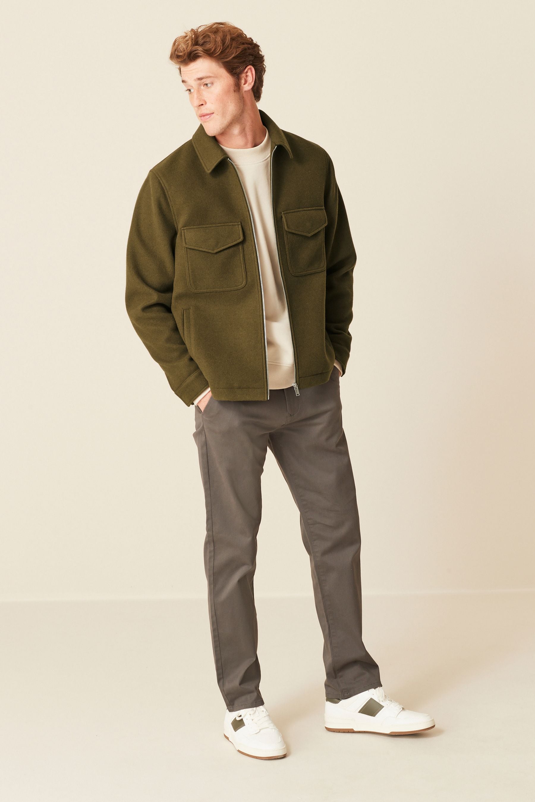Next green jacket hot sale