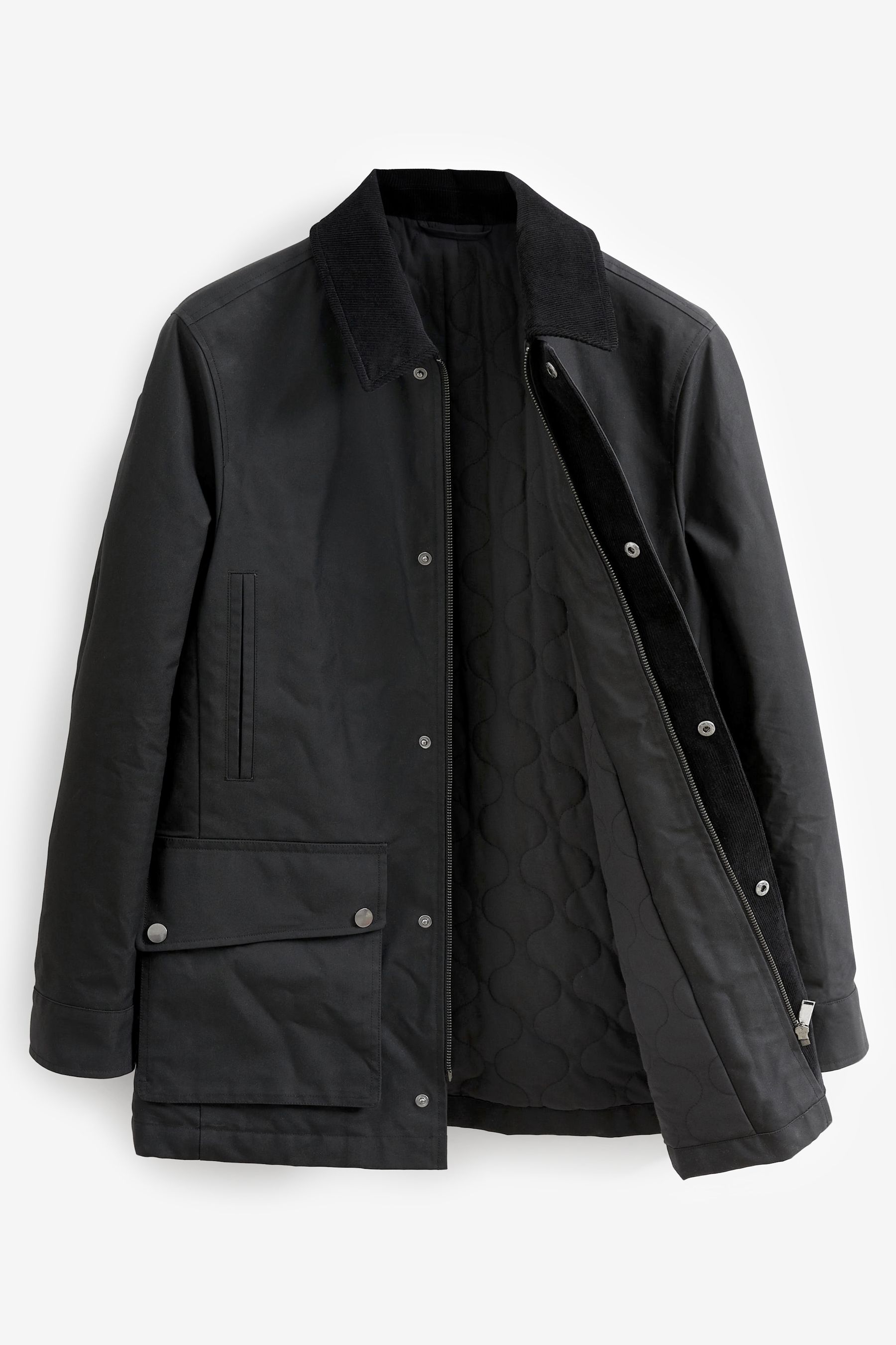 Boden waxed biker jacket clearance