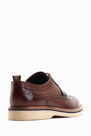 Base London Sully Lace Up Brogue Shoes - Image 3 of 6