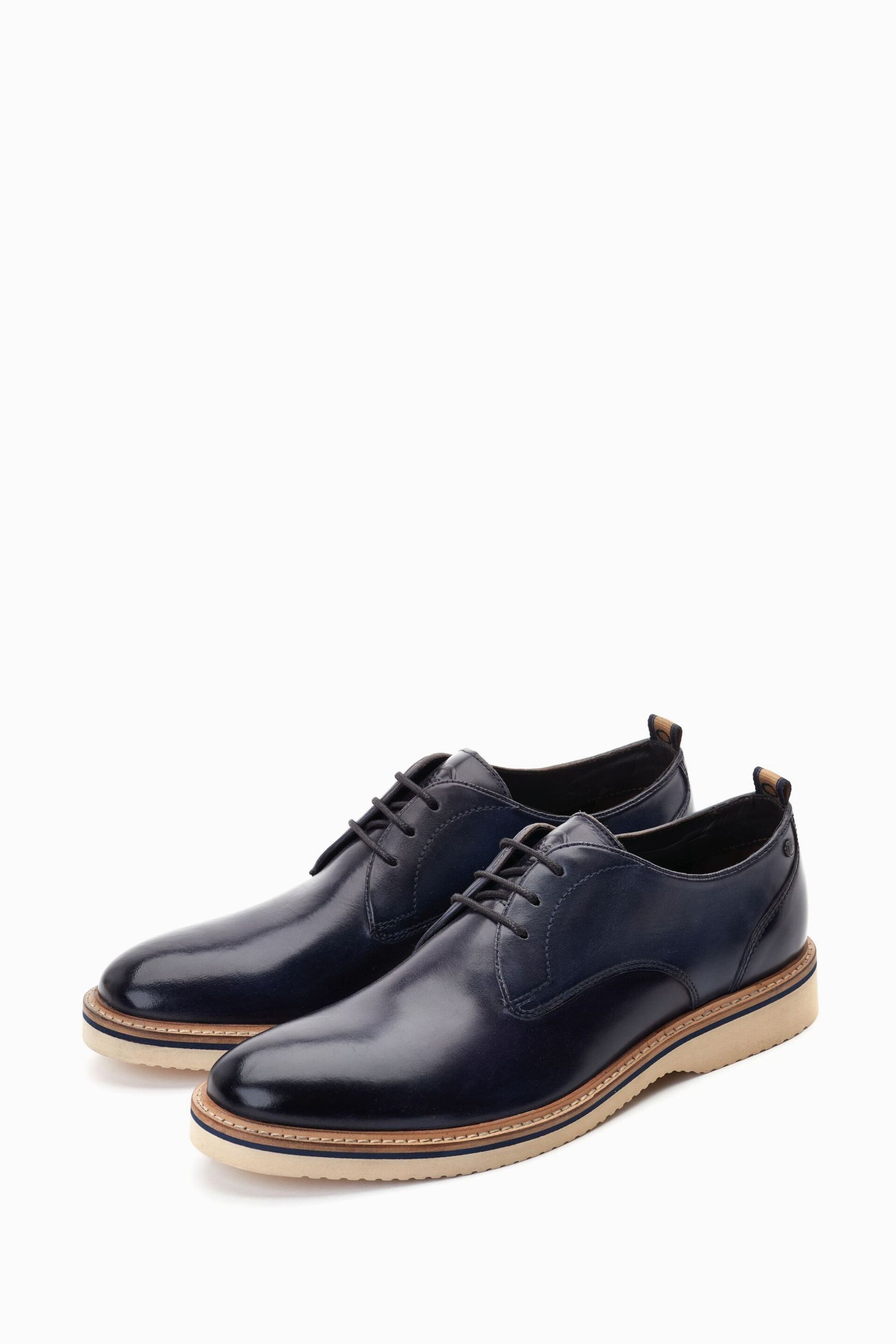 Base London Woody Lace Up Derby Shoes - Image 3 of 6