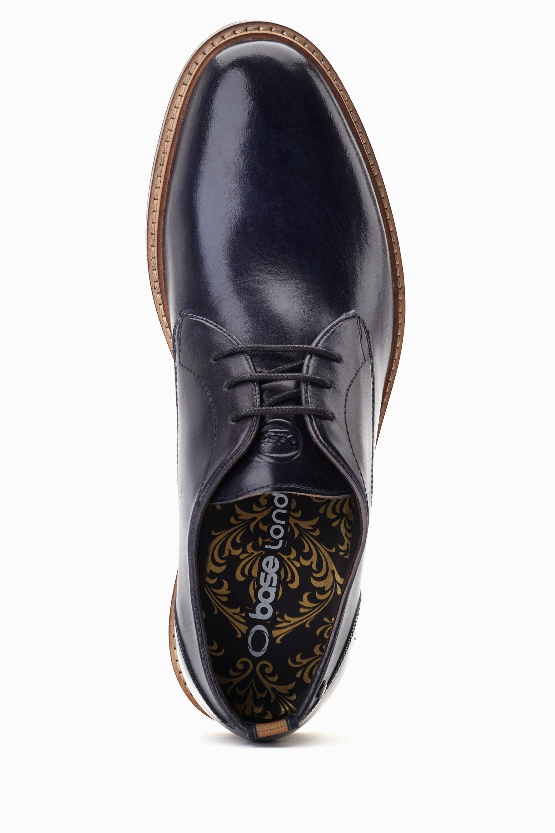 Base London Woody Lace Up Derby Shoes - Image 4 of 6