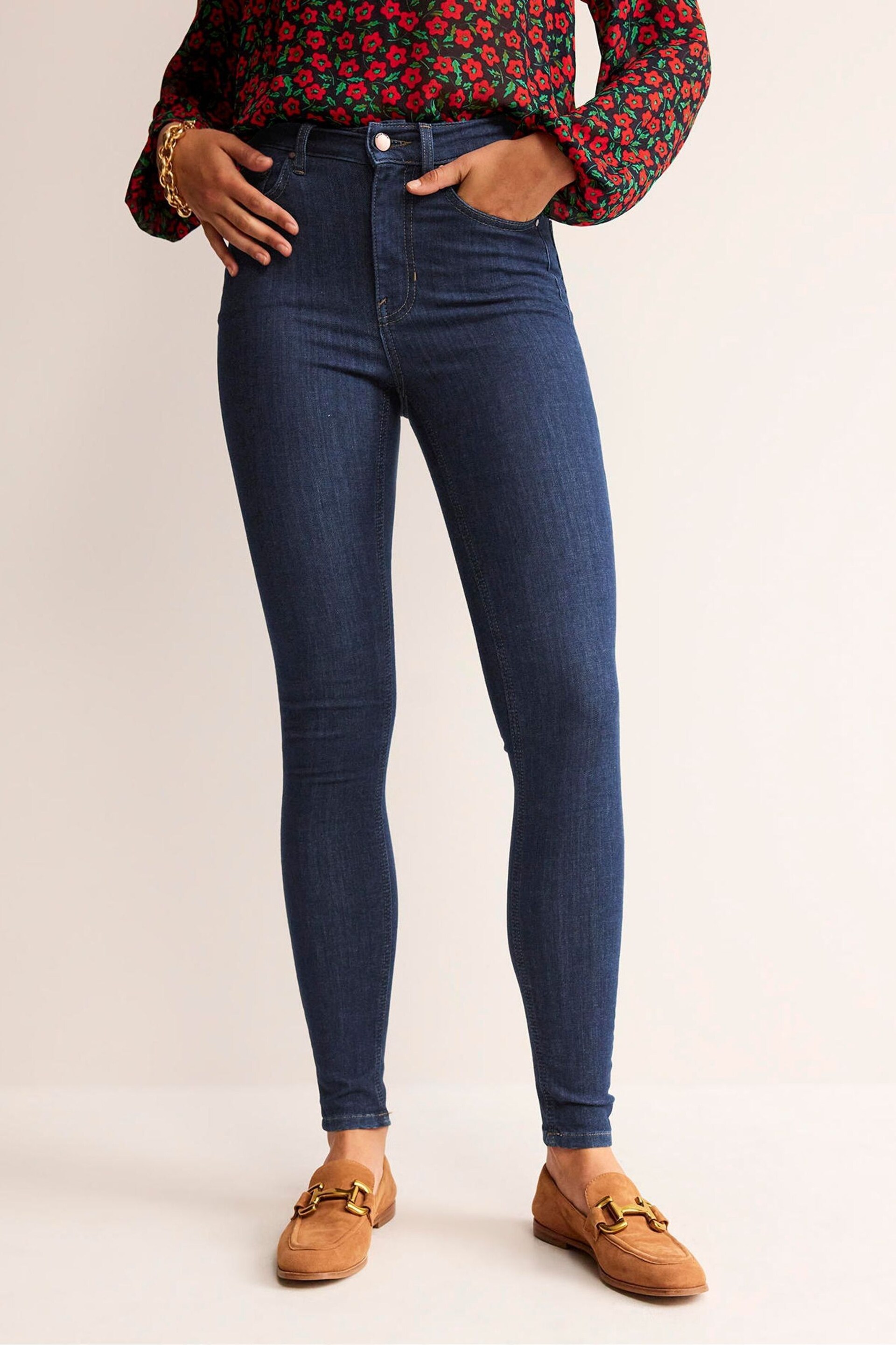 Boden Blue Comfort Stretch Jeans - Image 1 of 6