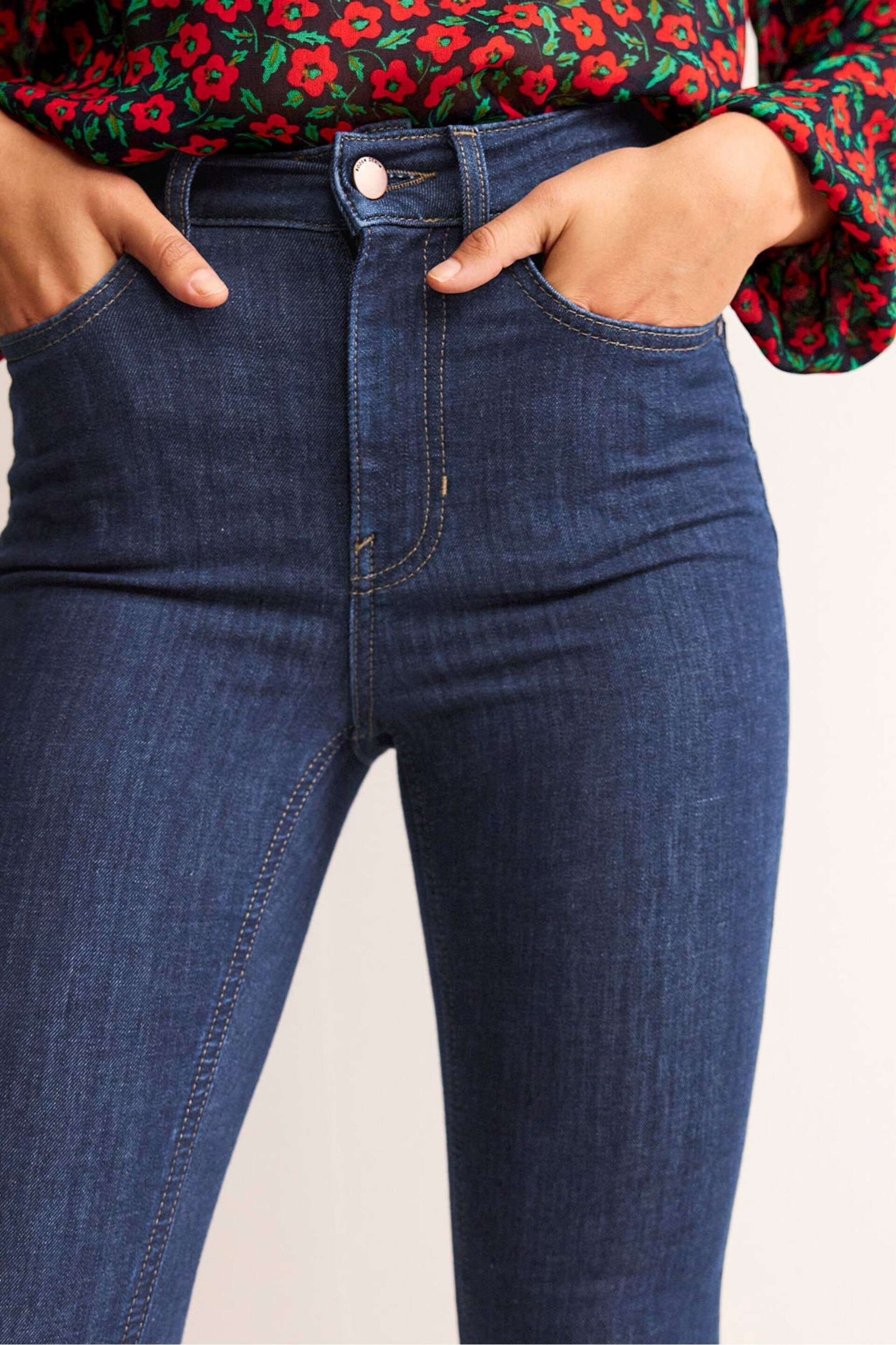 Boden Blue Comfort Stretch Jeans - Image 4 of 6