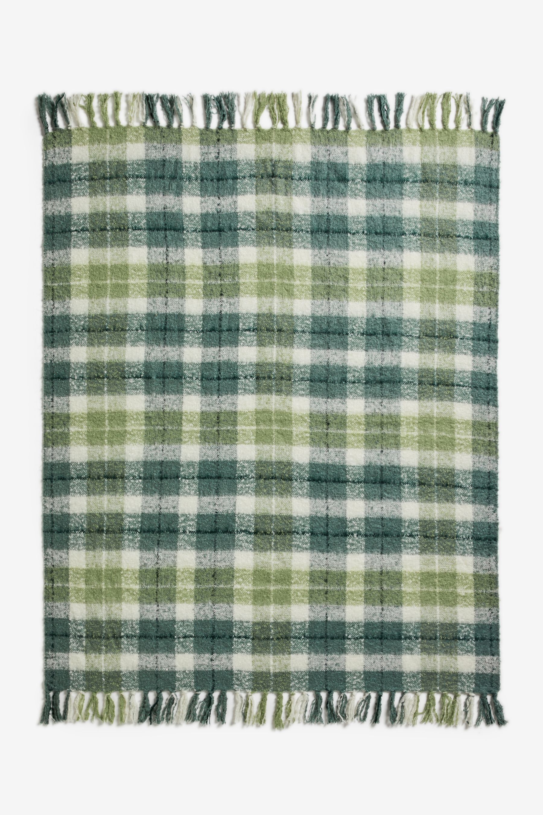 Buy Nina Campbell Teal Blue Check Throw from the Next UK online shop