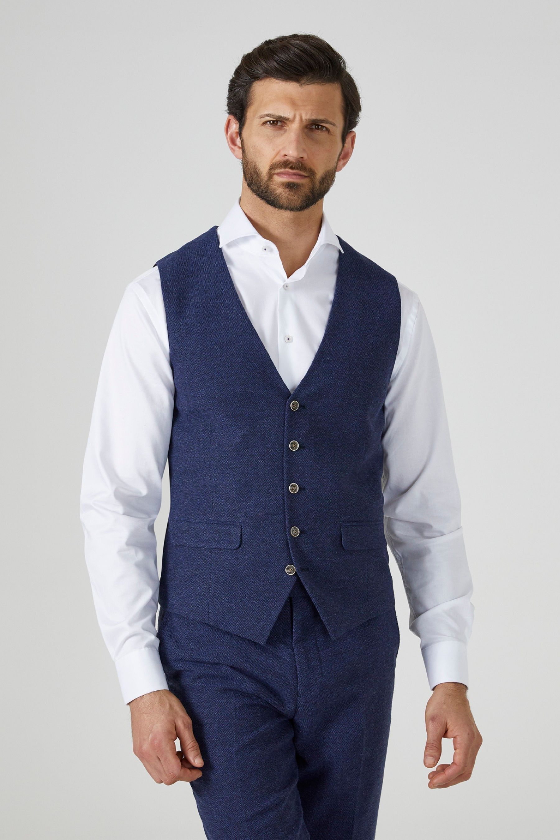 Next blue waistcoat clearance
