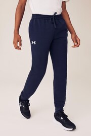 Under Armour Blue Rival Fleece Joggers - Image 1 of 6