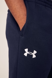 Under Armour Blue Rival Fleece Joggers - Image 4 of 6