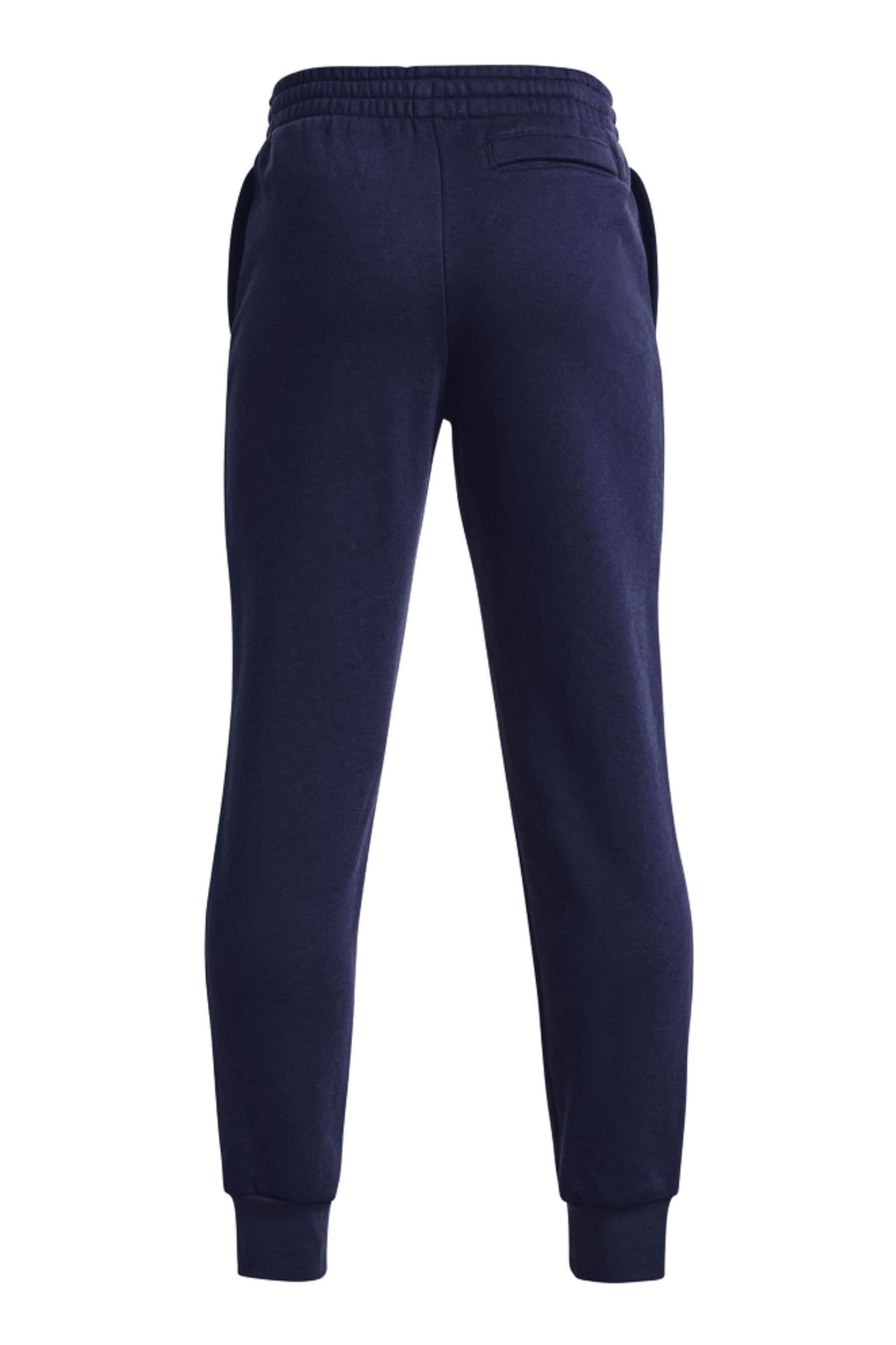 Under Armour Blue Rival Fleece Joggers - Image 6 of 6