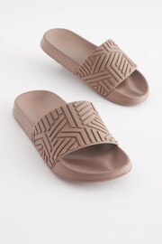 Cement Patterned Sliders - Image 1 of 5