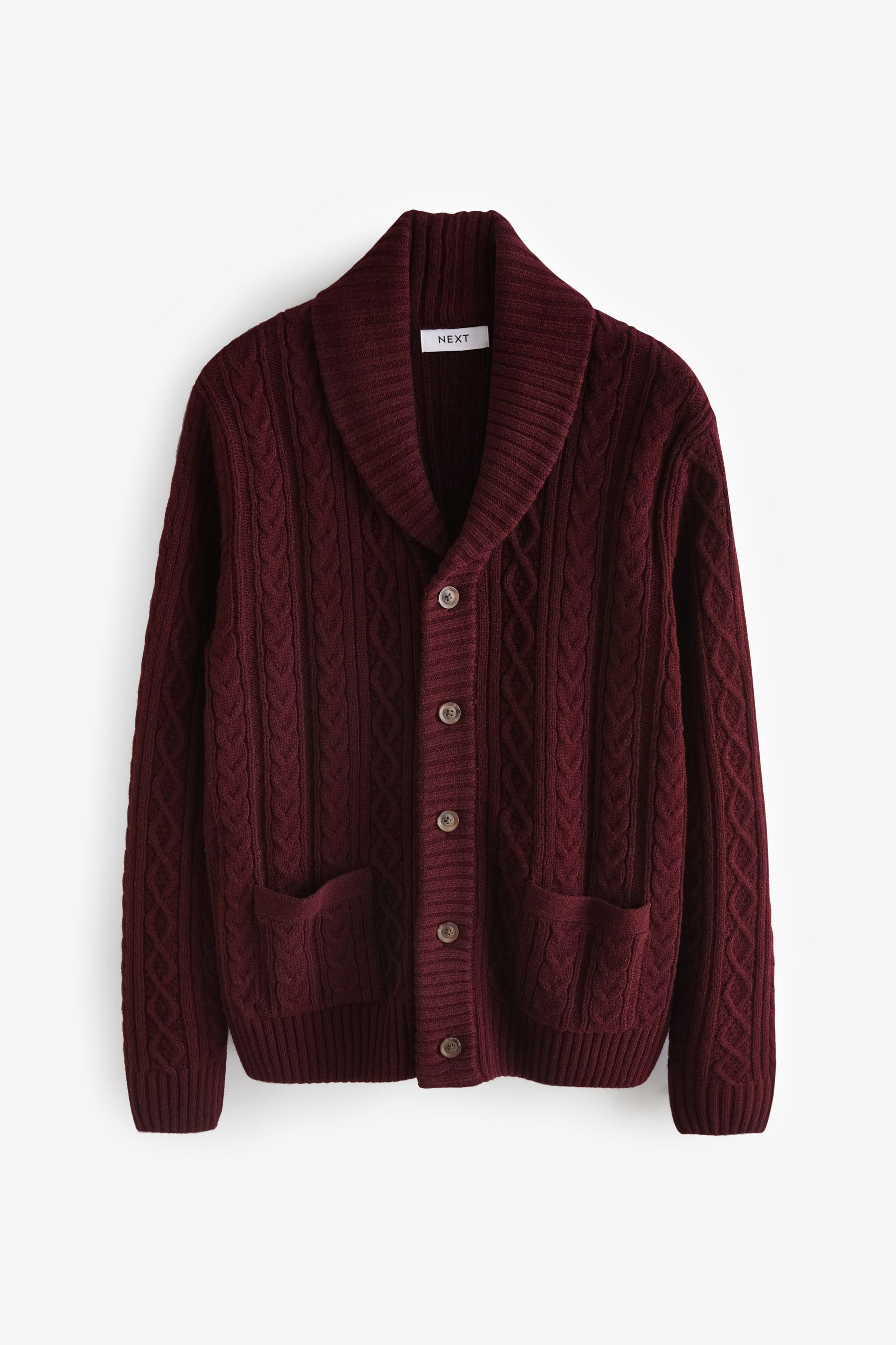 Brick red cardigan shop
