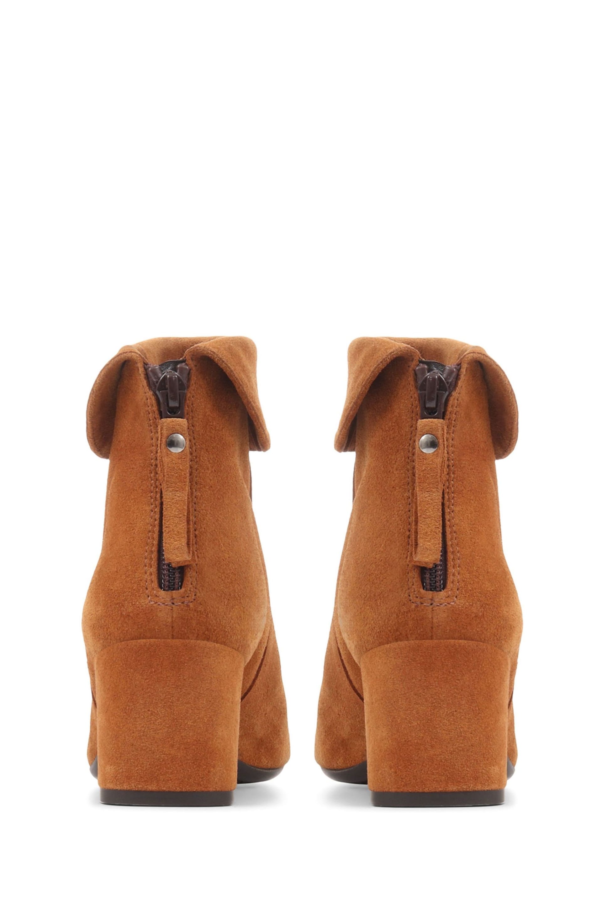 Jones Bootmaker Lylah Heeled Suede Ankle Boots - Image 5 of 5