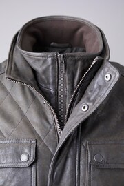 Lakeland Leather Brown Rusland Leather Jacket - Image 5 of 6