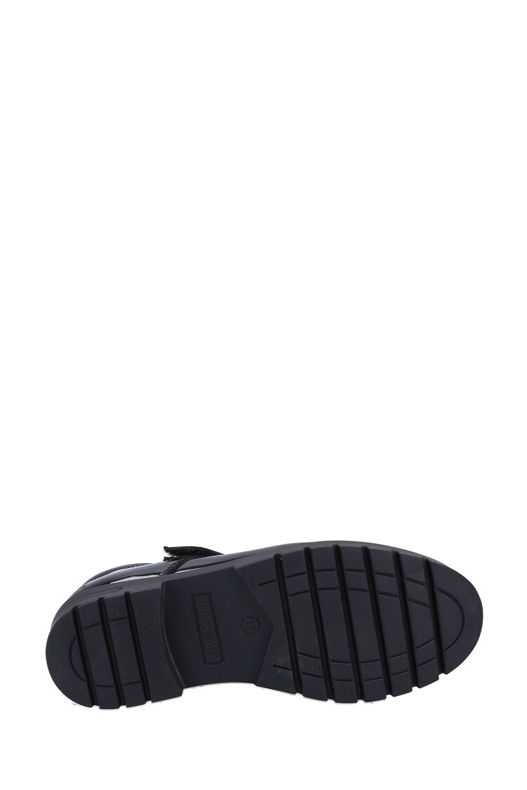 Hush Puppies Sabrina Patent Junior Black Shoes - Image 4 of 4