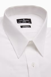 Jeff Banks White Single 100% Cotton Cuff Frith Forward Point Shirt - Image 2 of 3