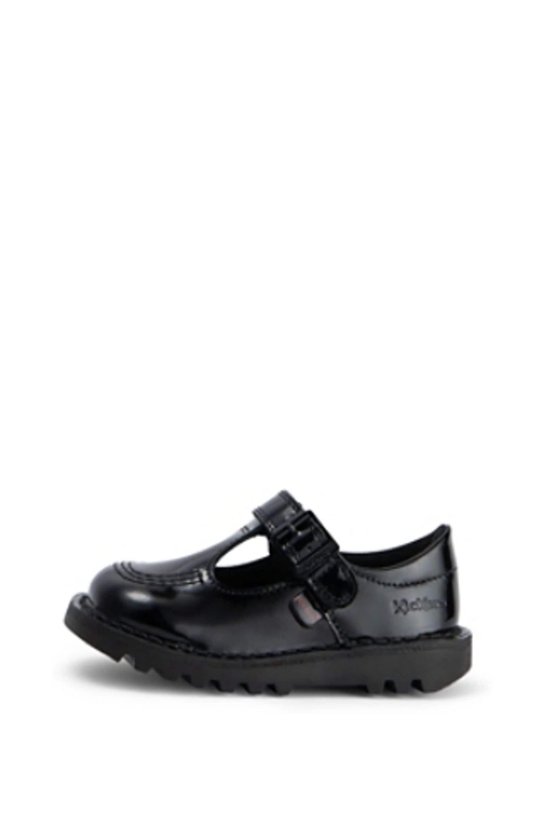 Buy Kickers Black Infant Patent Leather Shoes from Next Luxembourg