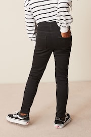 Black Long Length Stretch Jeggings (3-16yrs) - Image 4 of 7