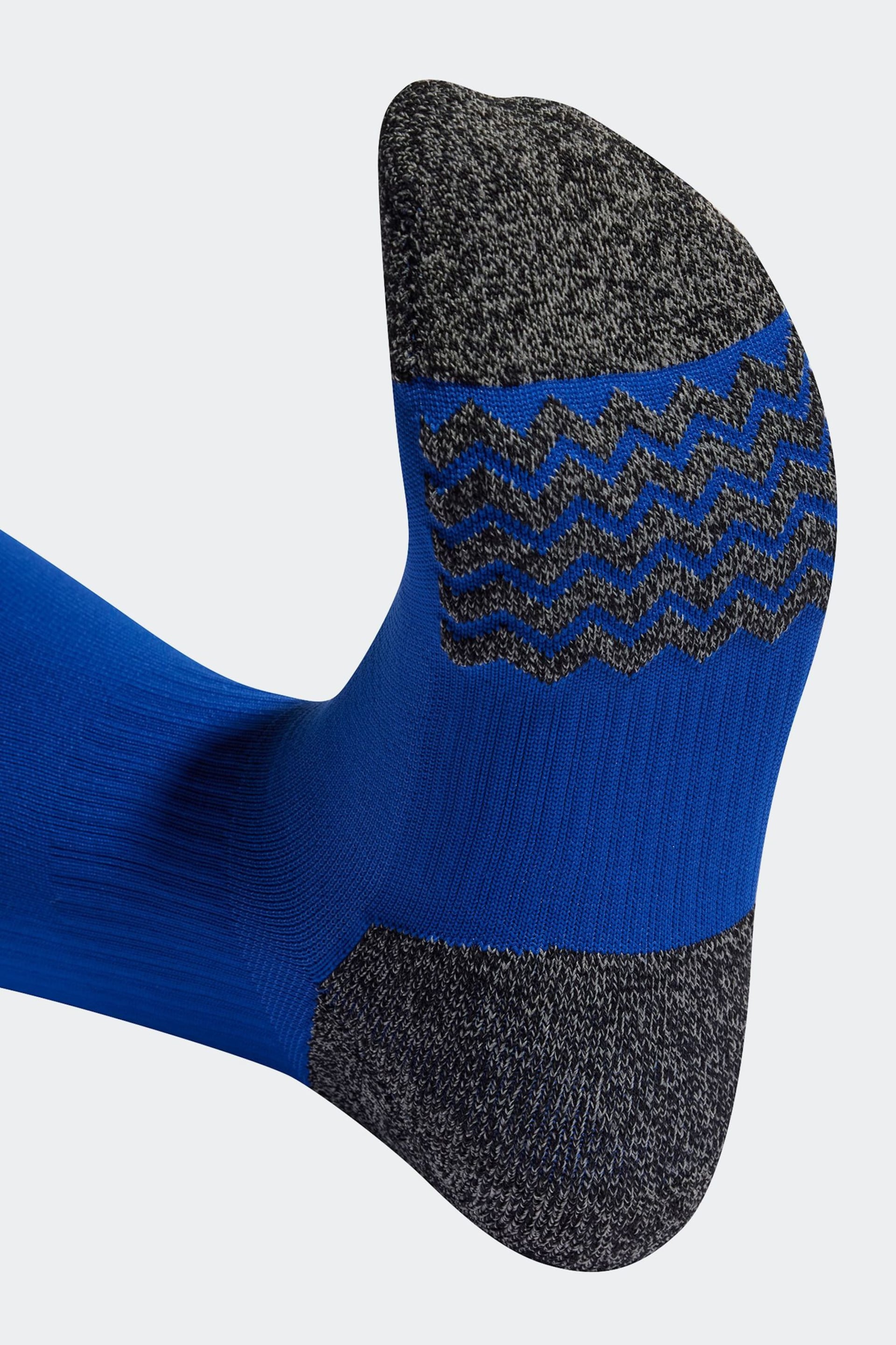 adidas Blue Performance Adi 23 Socks - Image 2 of 3