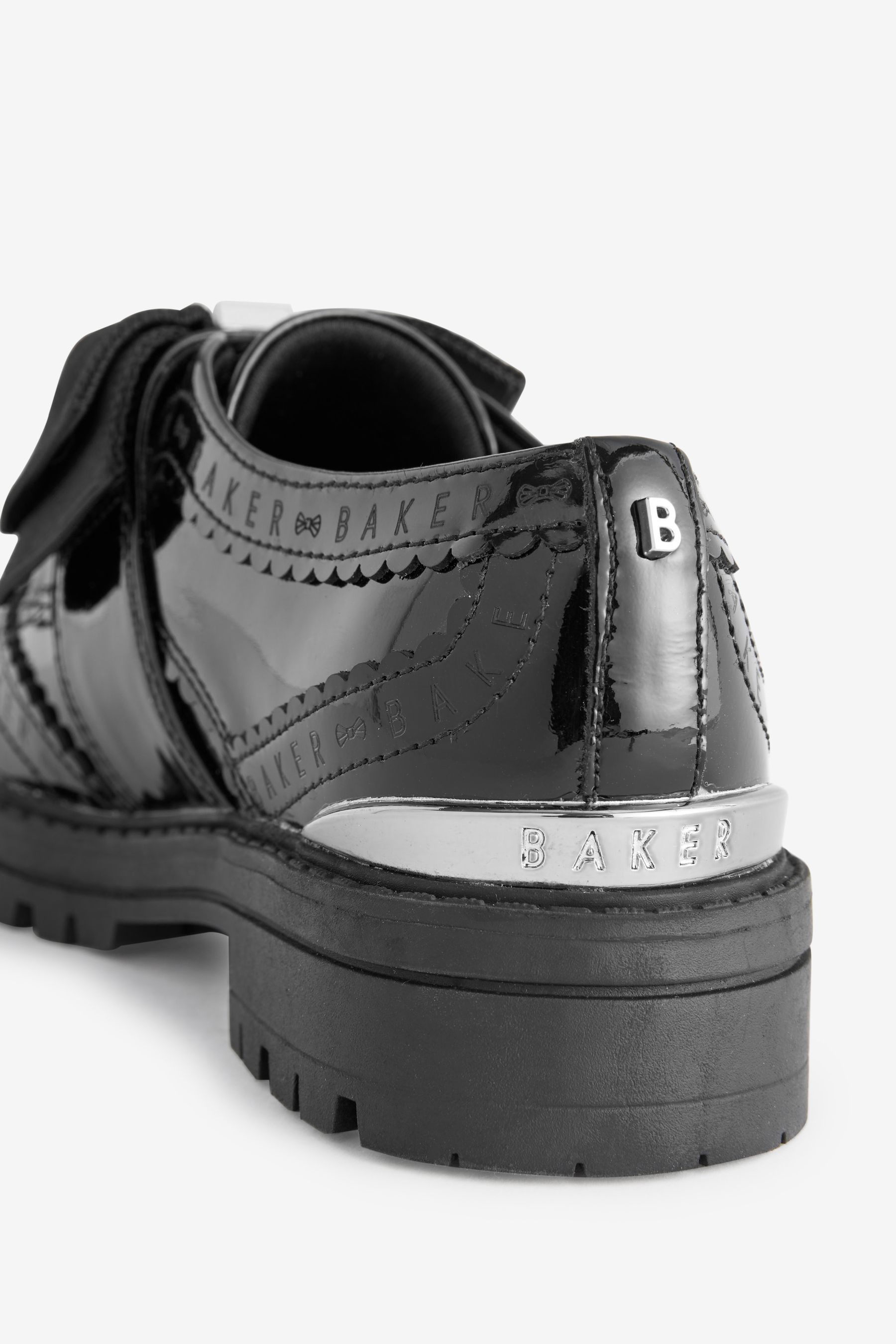 Buy Baker by Ted Baker Girls Back to School Black Patent Brogue Shoes with Bow from Next Austria