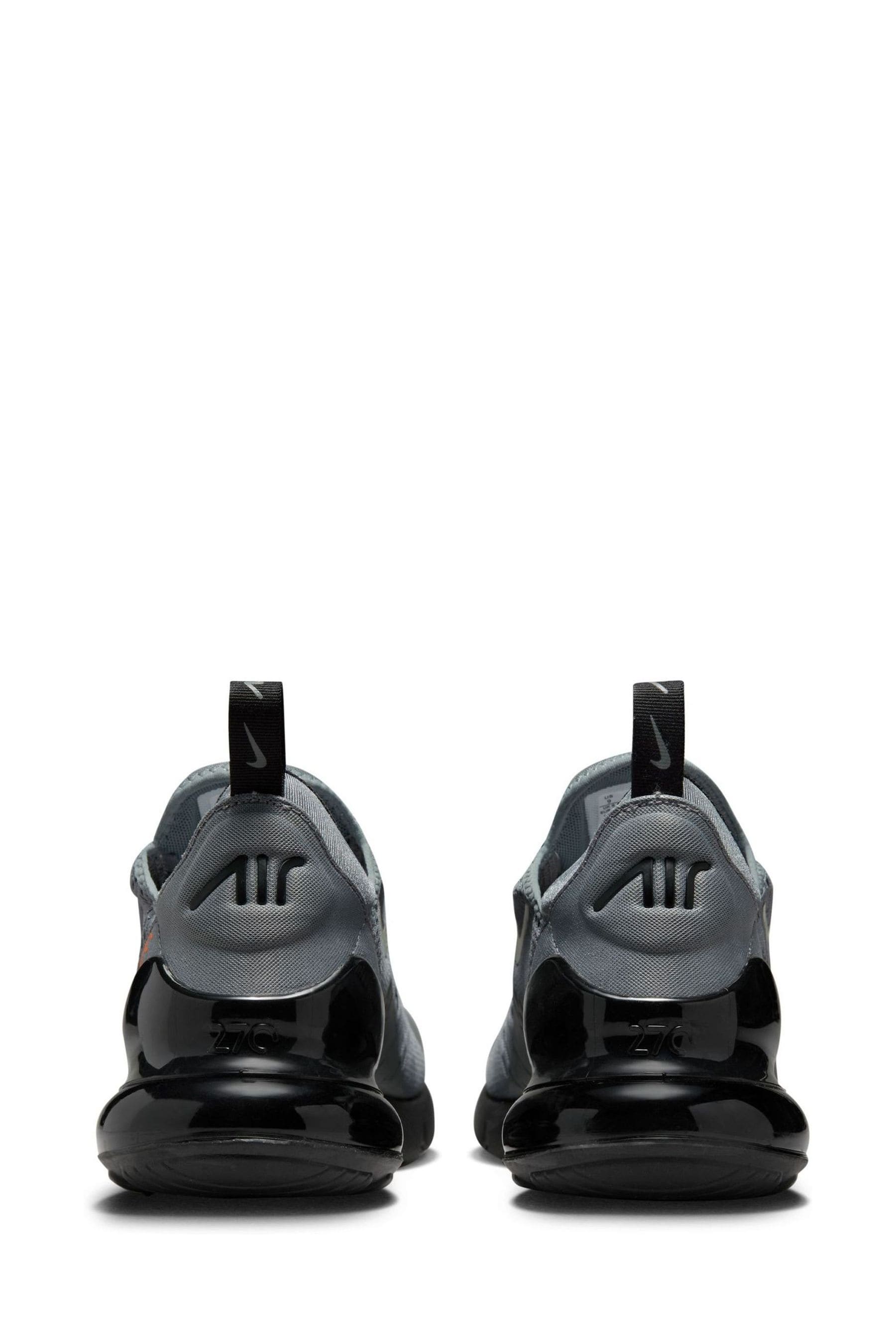 Buy Nike Black Grey Air Max 270 Trainers from Next Luxembourg