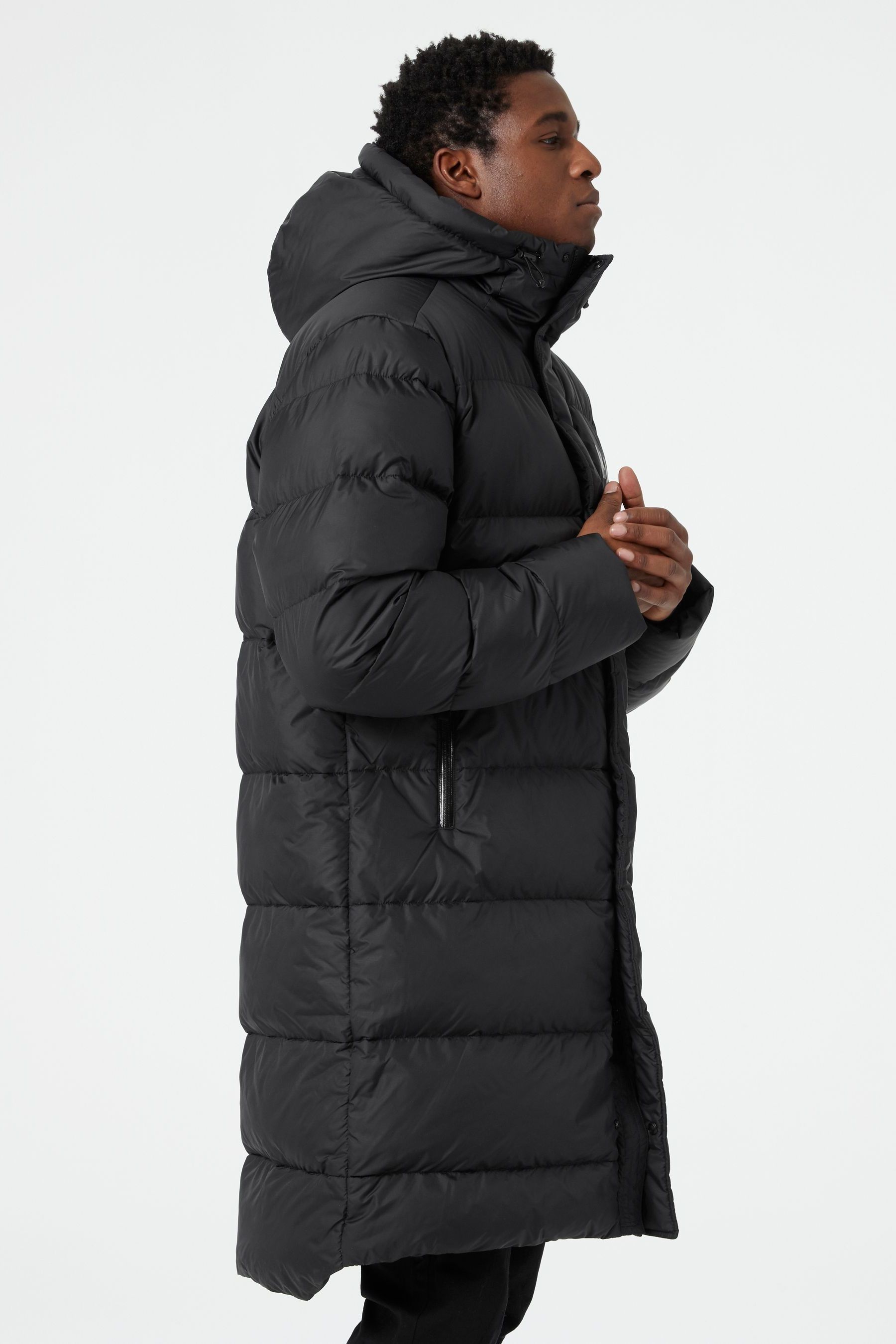 Buy Helly Hansen Active Long Winter Black Parka Jacket from Next Luxembourg