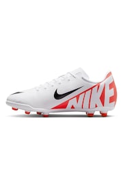 Nike Jr. Red Mercurial Vapor 15 Club Firm Ground Football Boots - Image 4 of 11