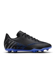 Nike Jr. Black Mercurial Vapor 15 Club Firm Ground Football Boots - Image 1 of 11