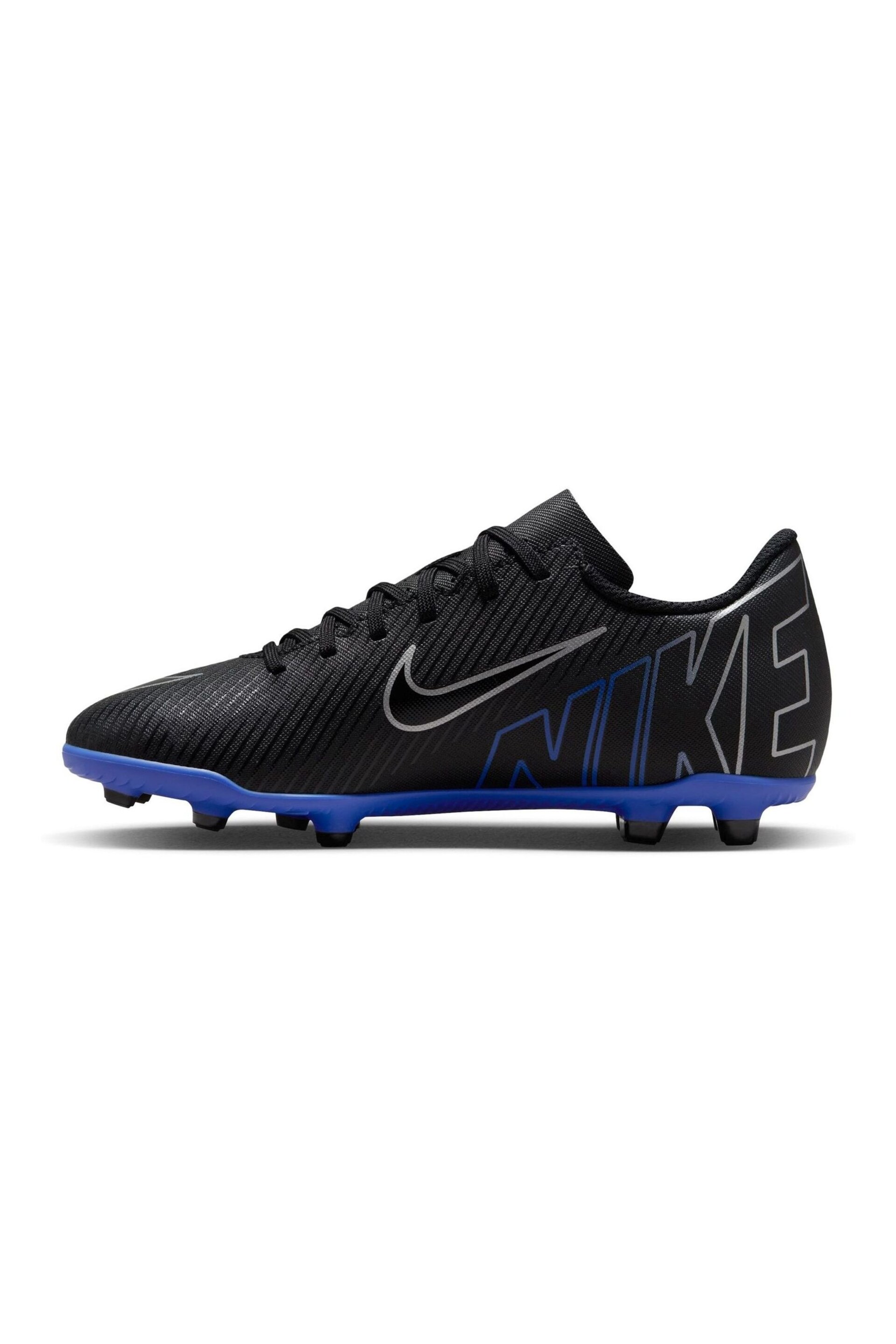 Nike Jr. Black Mercurial Vapor 15 Club Firm Ground Football Boots - Image 4 of 11