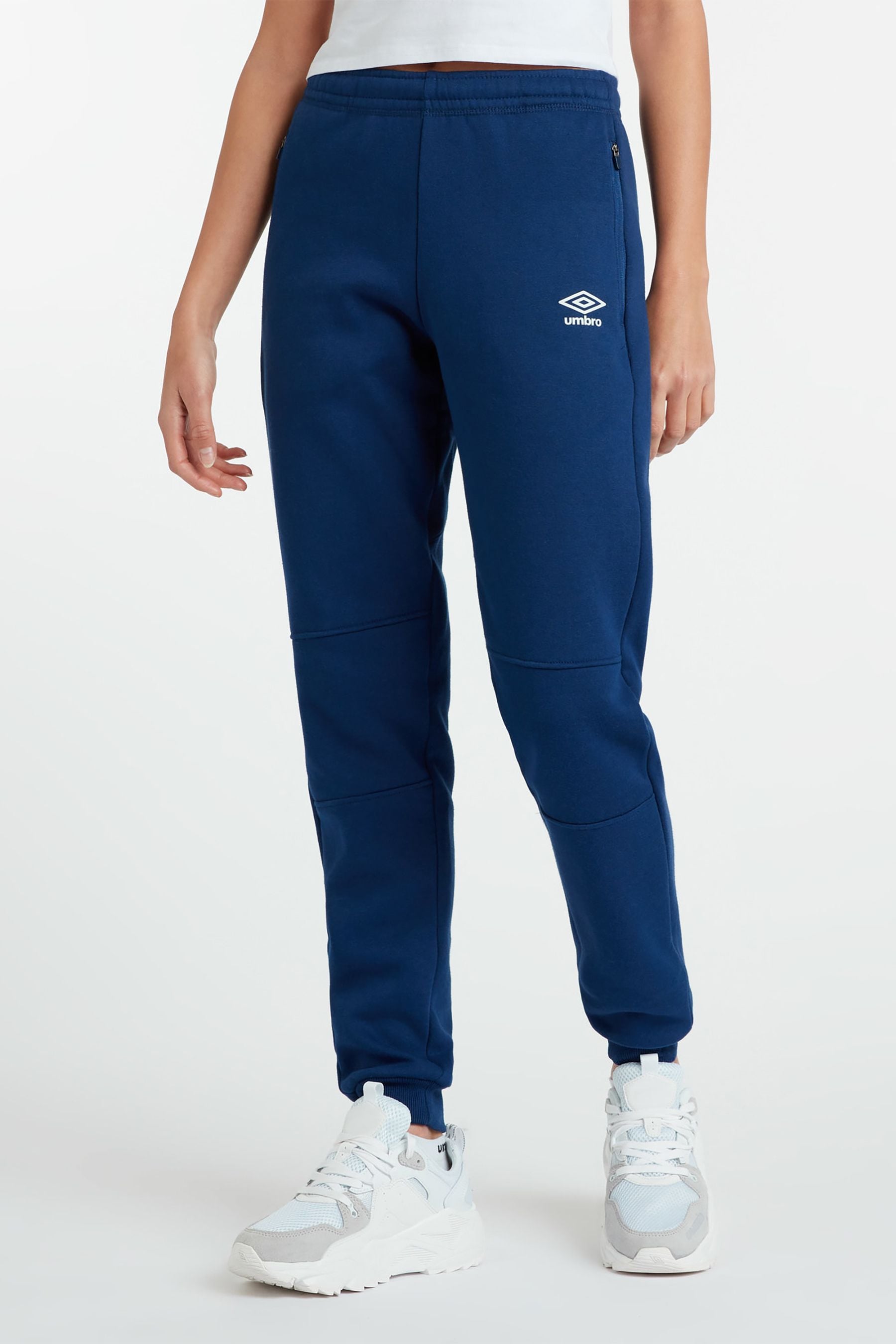 Buy Umbro Dark Navy Blue Club Leisure Joggers from the FitminShops online shop