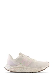 New Balance Off white Womens Fresh Foam Arishi v4 Trainers - Image 1 of 6