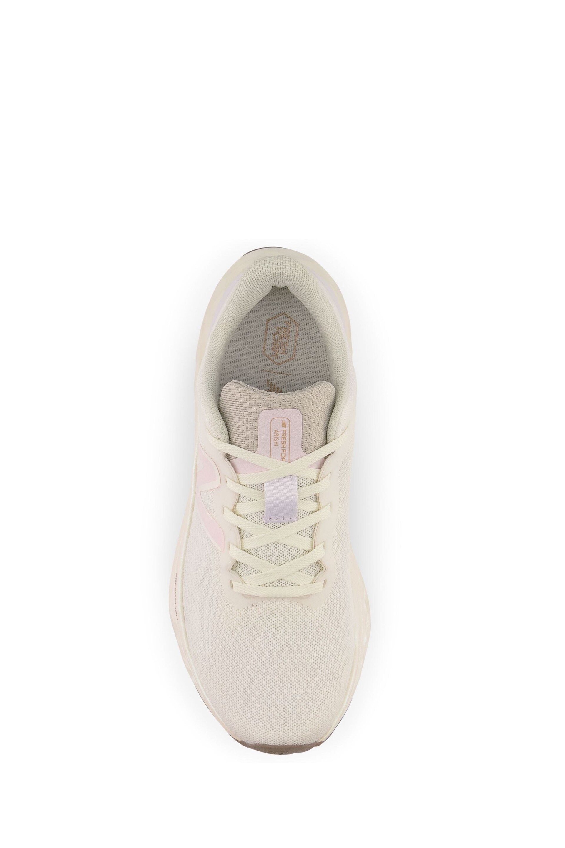 New Balance Off white Womens Fresh Foam Arishi v4 Trainers - Image 5 of 6