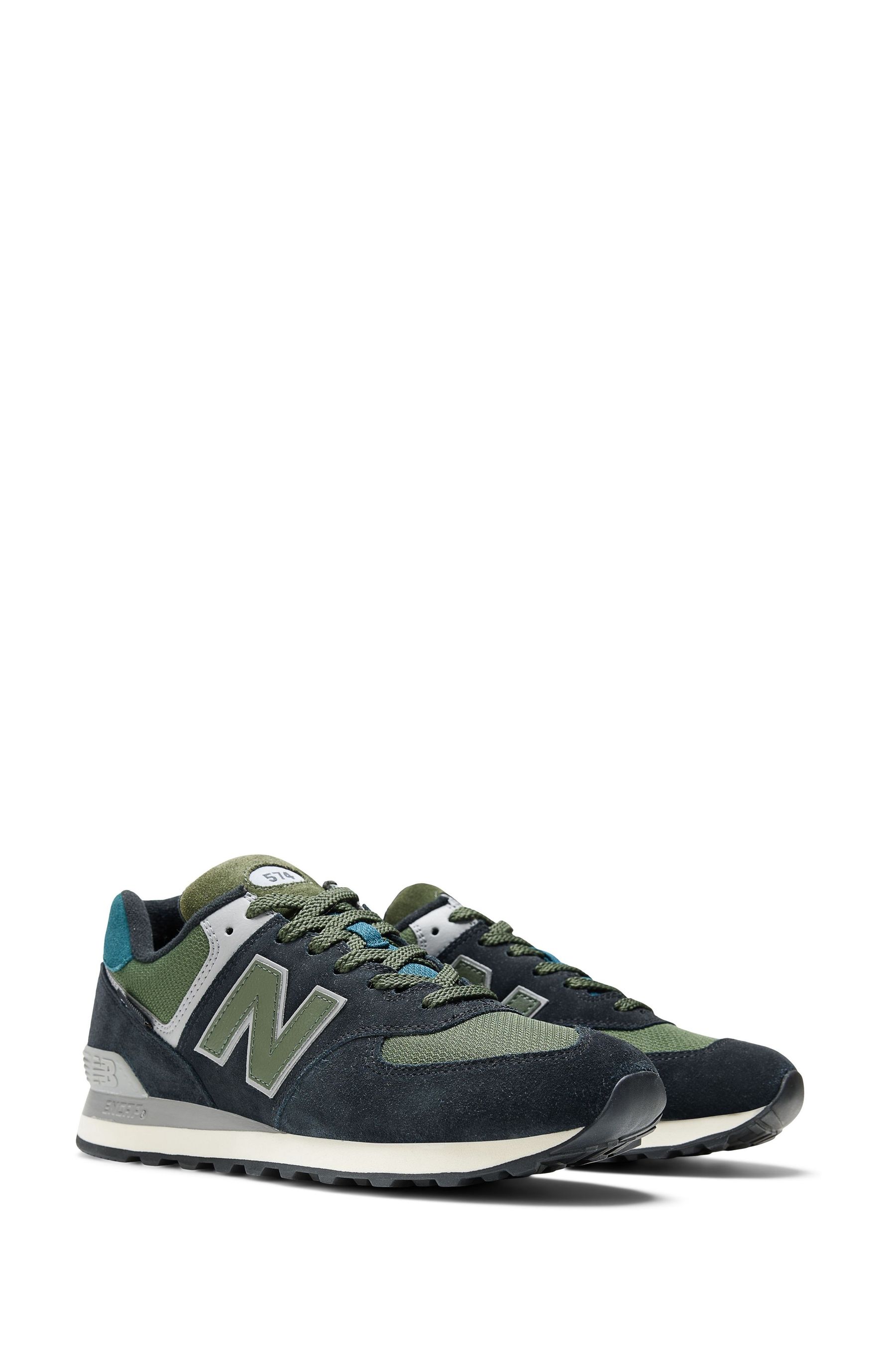 New balance wl574 mineral green shop