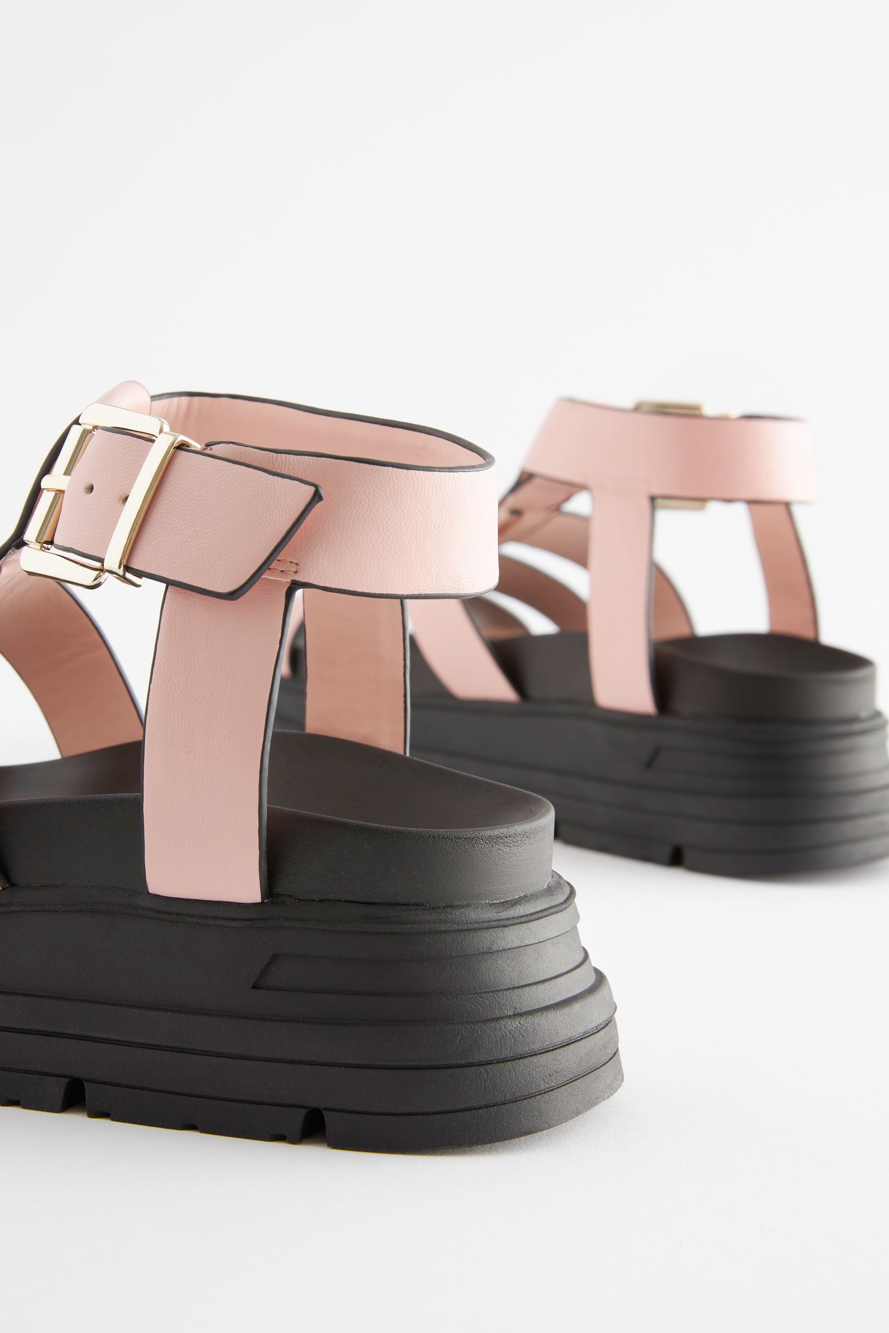 Buy Pink Chunky Gladiator Sandals from Next Poland