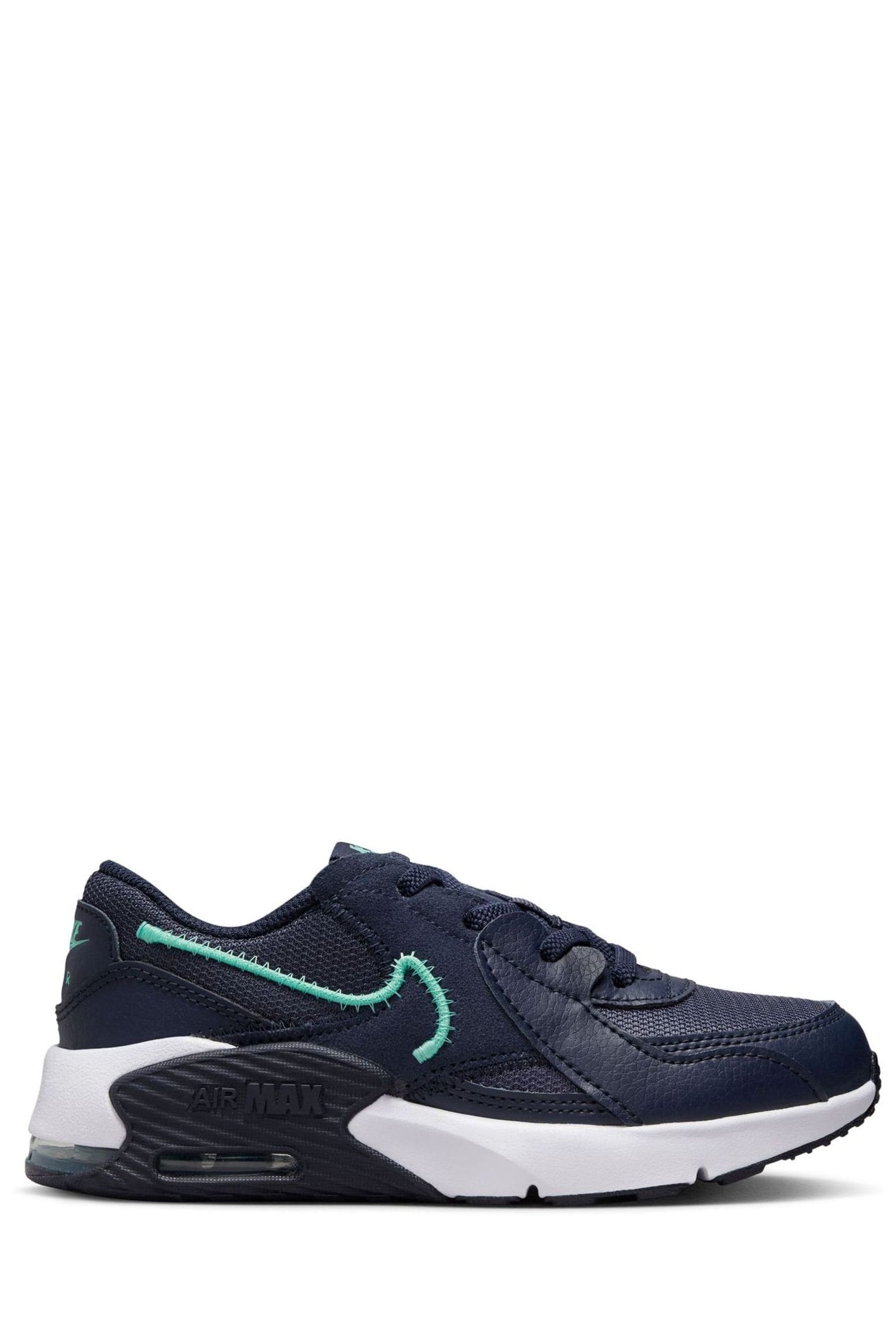 Navy nike trainers junior clearance