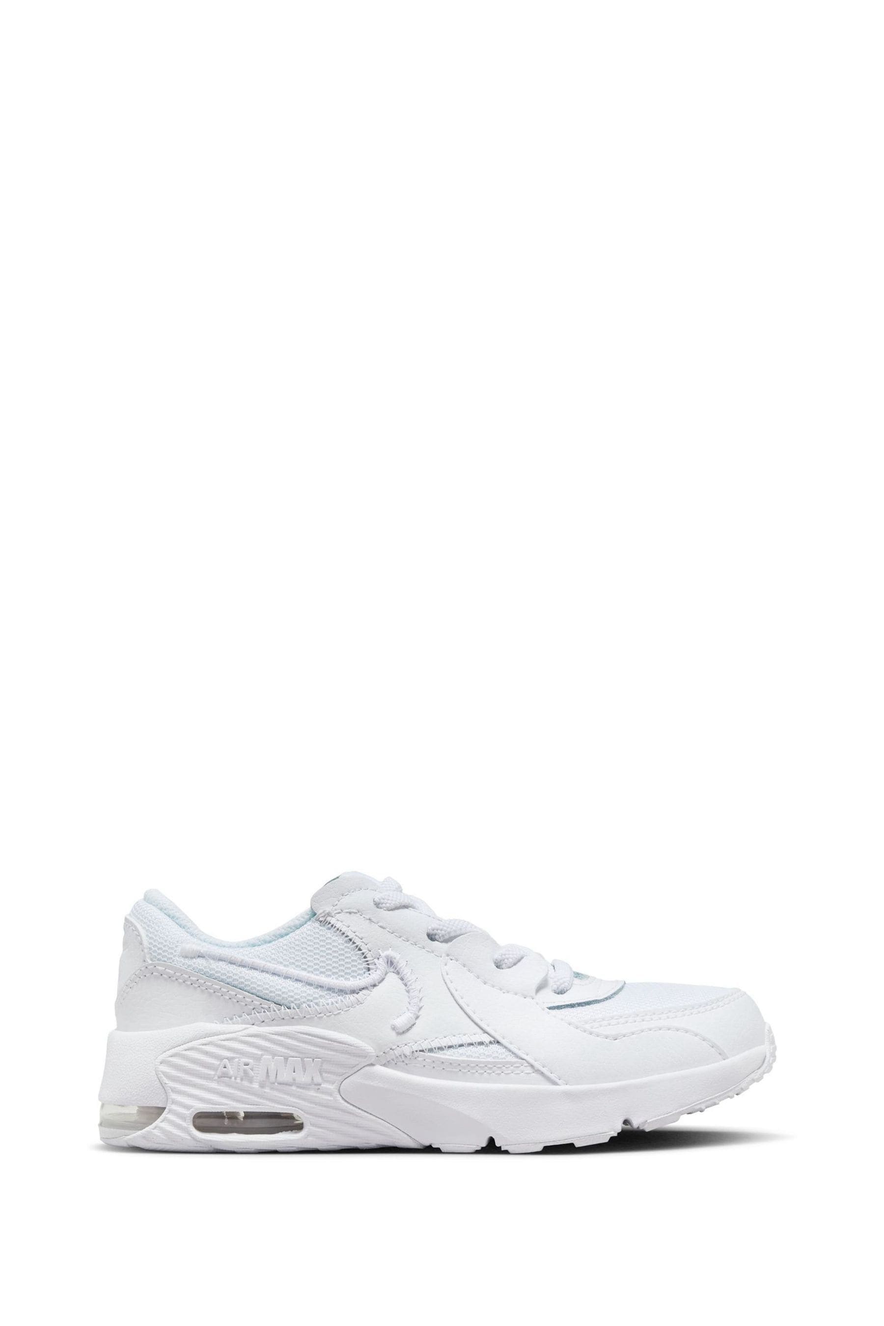 Nike white junior sale